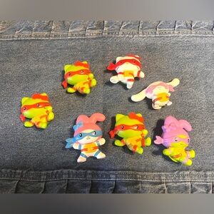 TMNT X HELLO KITTY HAPPY MEAL TOY BUNDLE